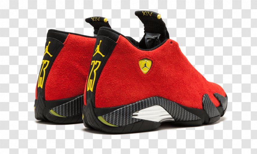 Air Jordan 14 Retro 'Ferrari Mens Sports Shoes Nike - Outdoor Shoe Transparent PNG