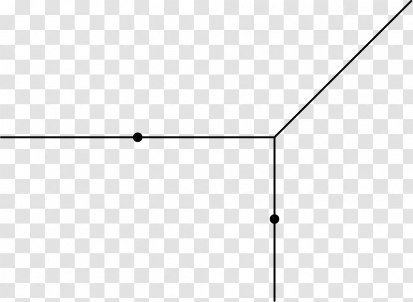 Line Point Angle White Font - Rectangle Transparent PNG