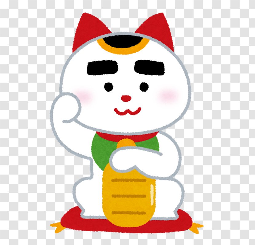 Teleportation Maneki-neko Character Cat Clip Art - Fictional - Instant Transparent PNG