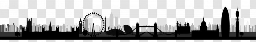 Skyline Silhouette - London Transparent PNG