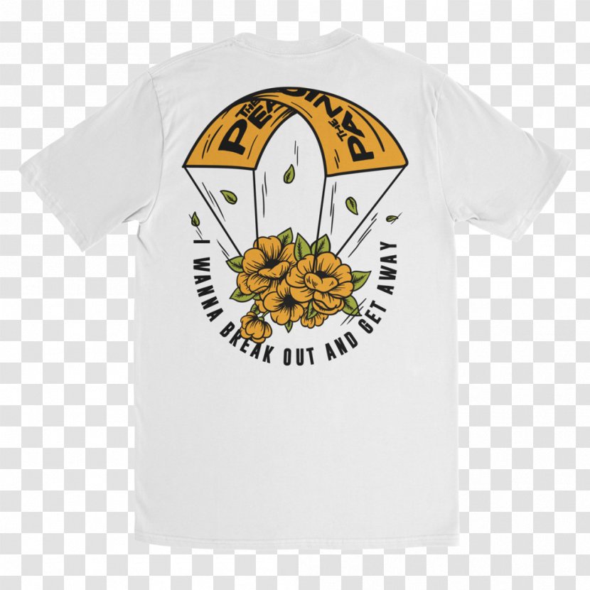 T-shirt Parachute Neck Deep The Peace And Panic Life's Not Out To Get You - Brand Transparent PNG