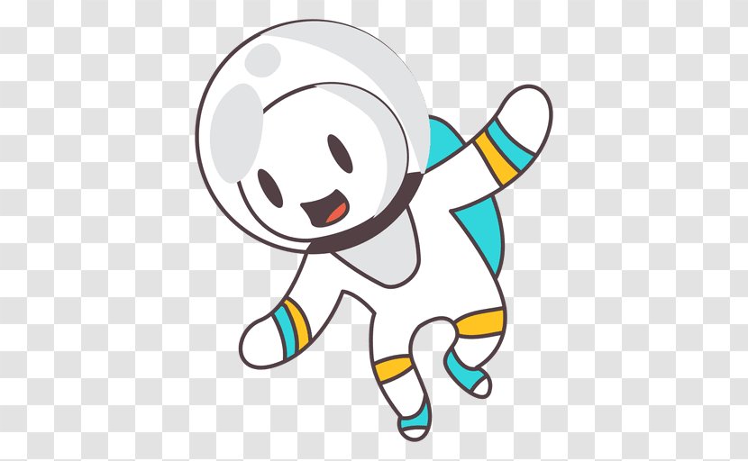 Astronaut Cartoon Animation Clip Art - Watercolor Transparent PNG