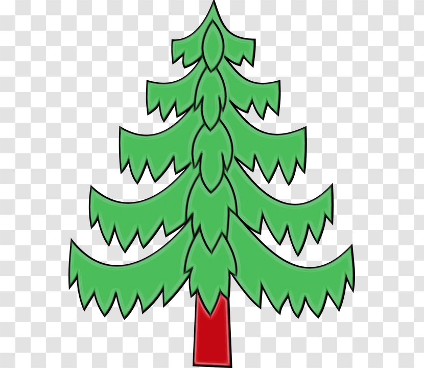 Christmas Tree - White Pine Transparent PNG