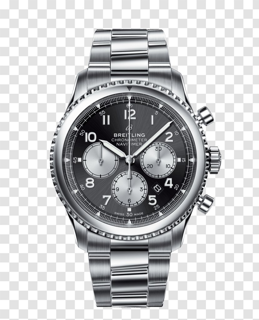 Breitling SA Navitimer Chronograph Chronomat Watch - Movement - I Pad Transparent PNG