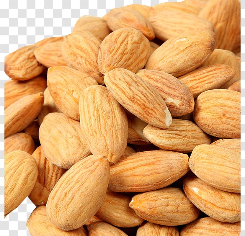 Nut Almond Snack Peach - Ingredient - HD Flat Transparent PNG