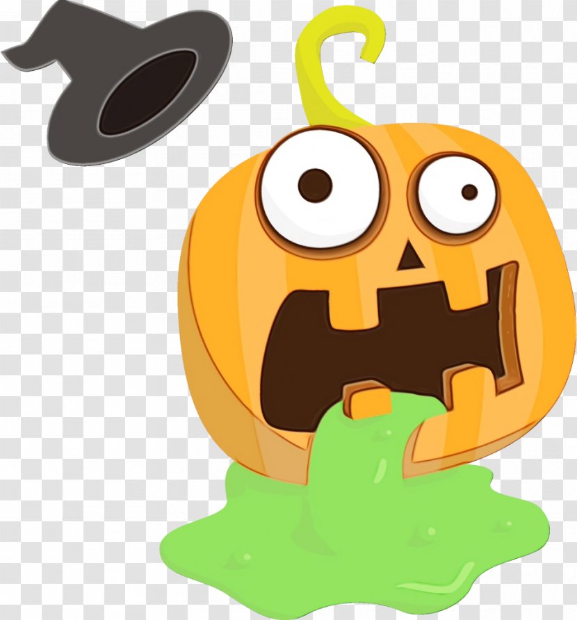 Pumpkin - Paint - Smile Plant Transparent PNG