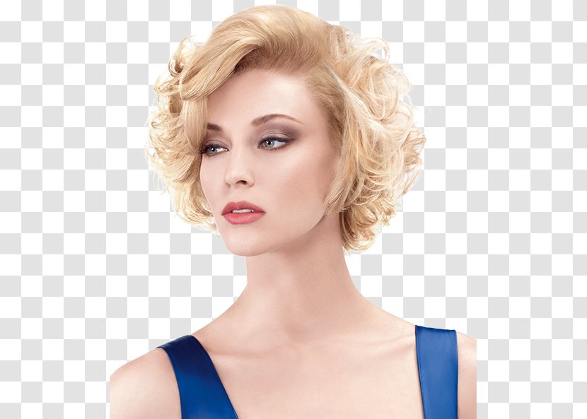 Human Hair Color Blond Coloring Hairstyle - Layered - Swatch Transparent PNG