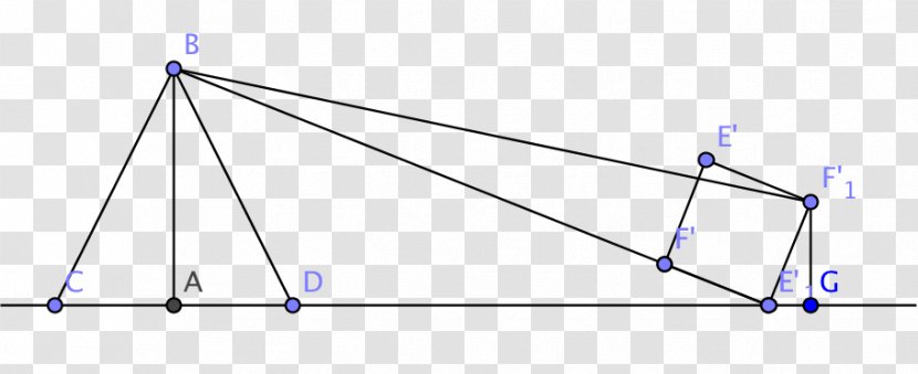 Triangle Trigonometry Surveyor Point - Parallel Transparent PNG