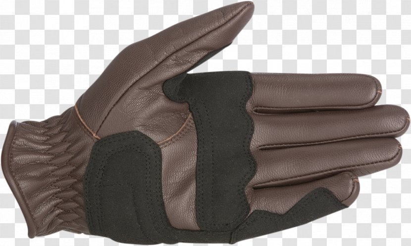 Cycling Glove Alpinestars Leather Clothing Accessories - Knuckle - Gloves Transparent PNG