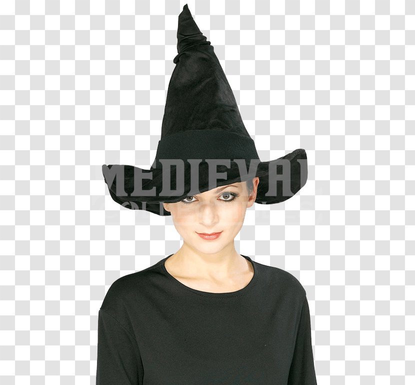 Professor Minerva McGonagall Fedora Sorting Hat Top - Witch Transparent PNG