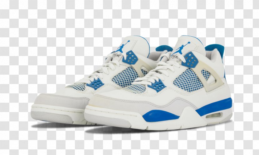 Sports Shoes Air Jordan Blue White - Tennis Shoe - Nike Transparent PNG