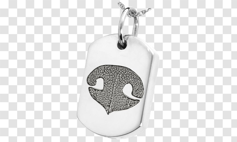 Locket Dog Tag Pet Charms & Pendants Silver - Necklace Transparent PNG