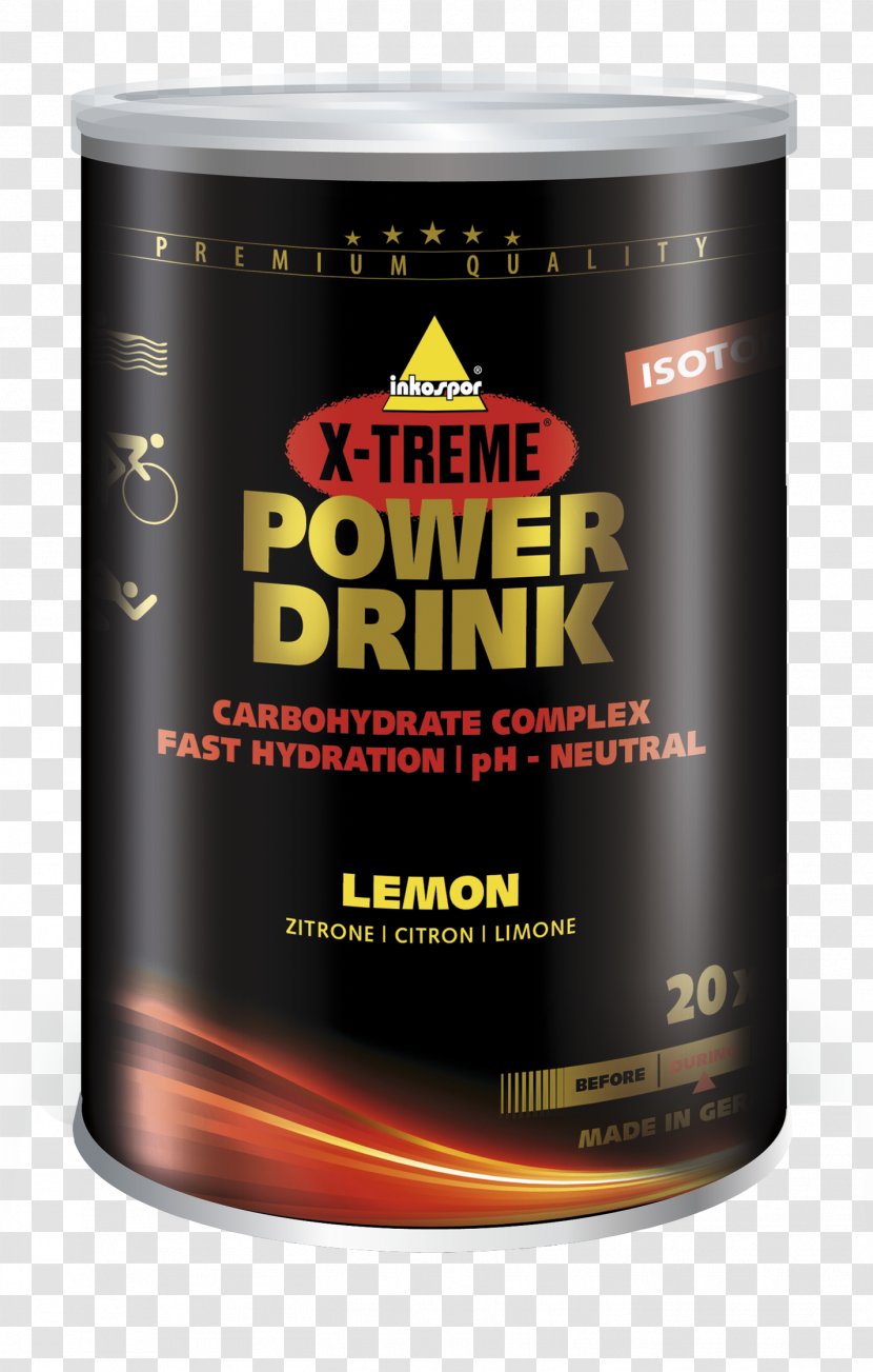 Sports & Energy Drinks Brand Flavor Citron - Lemon Soda Transparent PNG