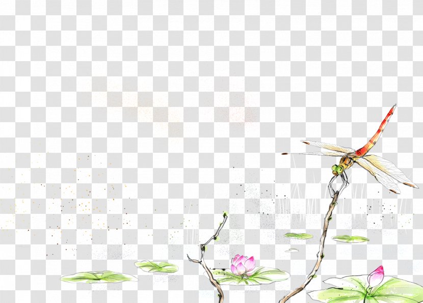 Watercolor Painting Illustration - Dragonfly Transparent PNG