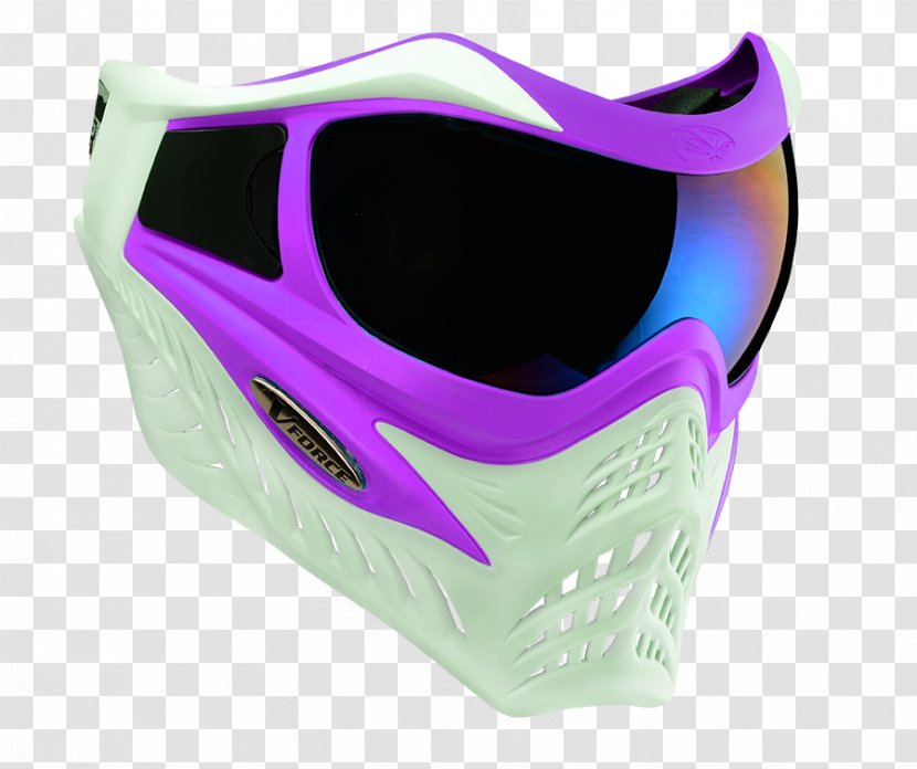 Goggles Blue Light White Red - Taupe Transparent PNG