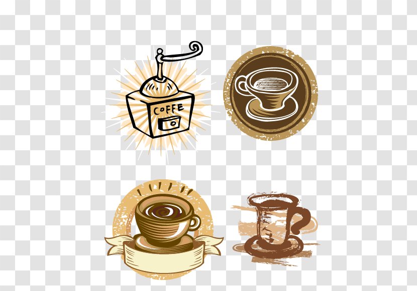 Coffee Cup Espresso Cafe - Vector Transparent PNG