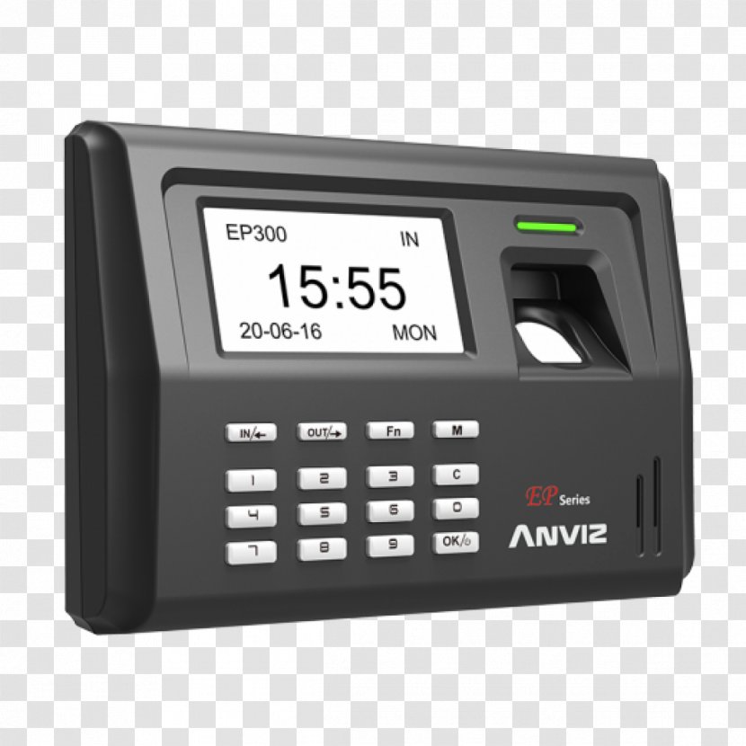 Time And Attendance Fingerprint EP300 Biometrics & Clocks - System - Electronic Product Transparent PNG