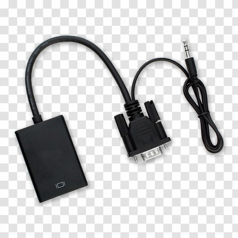 HDMI AC Adapter Video Graphics Array 1080p - Rca Connector - Computer Transparent PNG