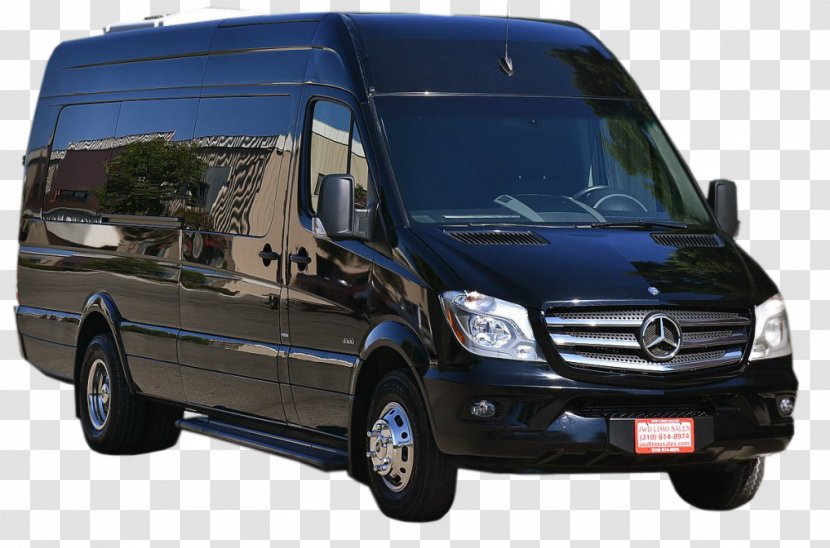 Compact Van Bus 2014 Mercedes-Benz Sprinter - Party Transparent PNG