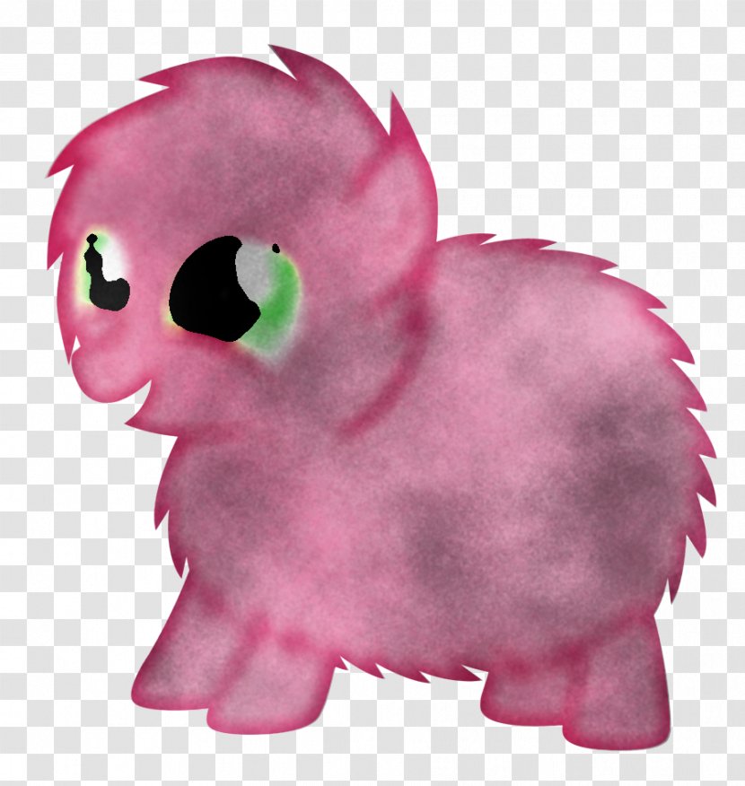 Pink Stuffed Toy Animal Figure Snout - Animation - Pony Magenta Transparent PNG
