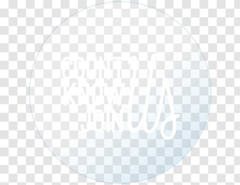 Circle Font - White - Join Us Transparent PNG