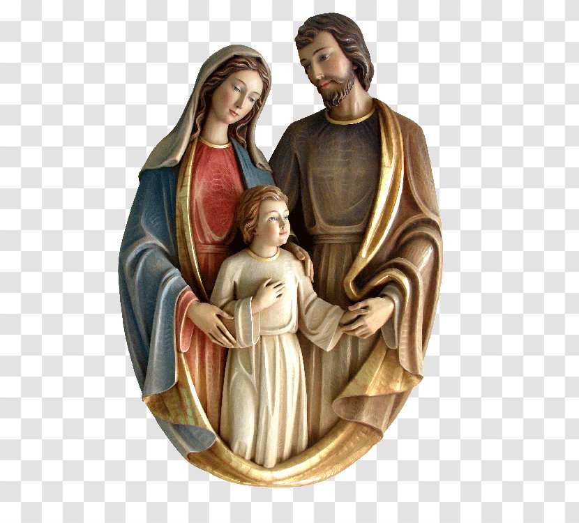 Holy Family Nazareth Sacred Religion - Figurine Transparent PNG