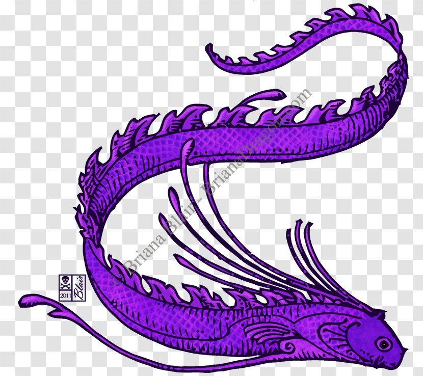 Clip Art Illustration Organism - Purple - Fish Transparent PNG