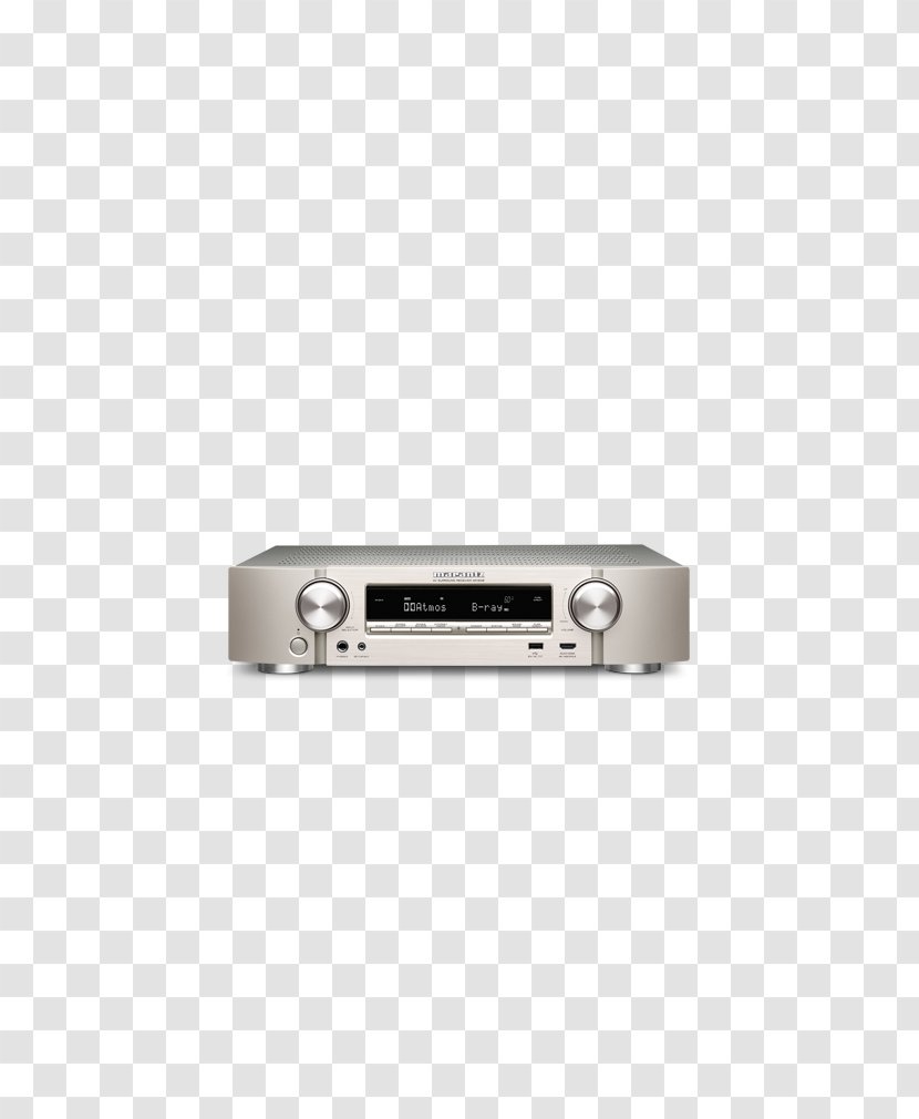 5.2 AV Receiver Marantz NR1508/N1 5x85 Ultra HD Electronics Amplifier Radio - Technology Transparent PNG