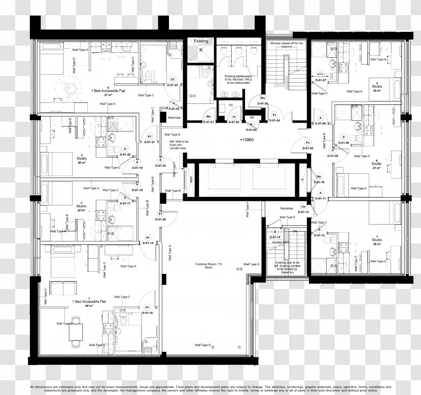 Floor Plan Architecture House Transparent PNG