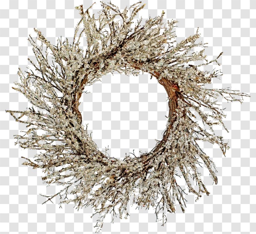 Wreath Twig Christmas Holiday Advent - Candle Transparent PNG