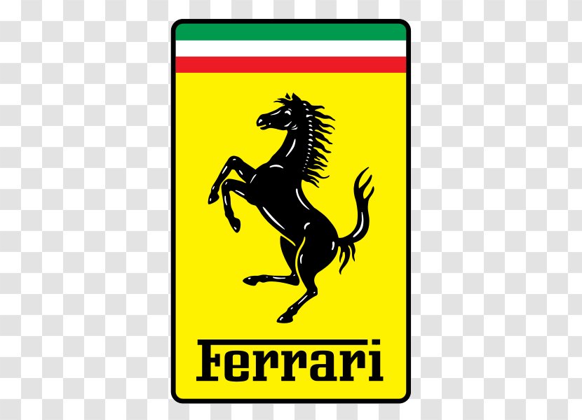 LaFerrari Car Logo Scuderia Ferrari - Yellow Transparent PNG