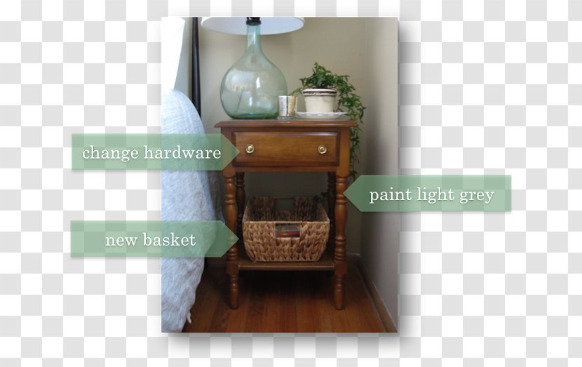 Bedside Tables Drawer Shelf - Design Transparent PNG