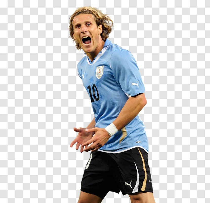 Diego Forlán 2010 FIFA World Cup Uruguay National Football Team Kitchee SC Jersey - Shoe - Forlan Transparent PNG