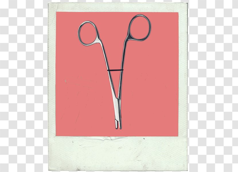 Scissors Line Font - Watercolor - Piercing Needle Transparent PNG