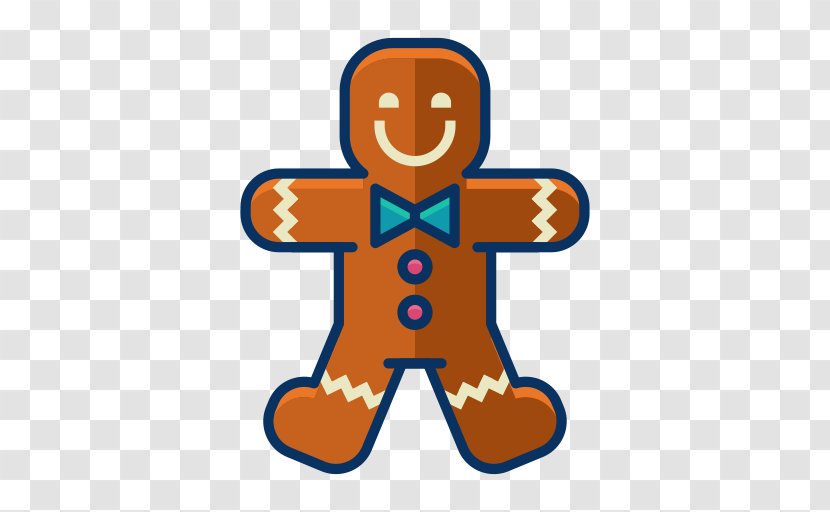 Ginger Snap Gingerbread Man Christmas Clip Art - Symbol Transparent PNG