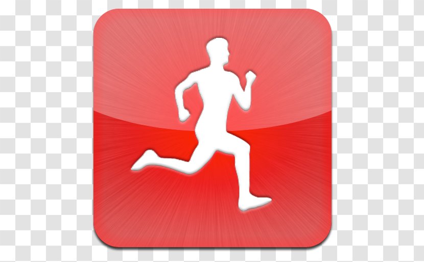 Trail Running Mobile App Road - Red - Android Transparent PNG
