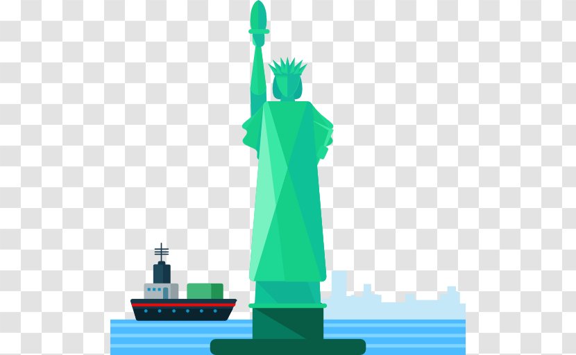 Statue Of Liberty - Green - The Libertystripes Transparent PNG
