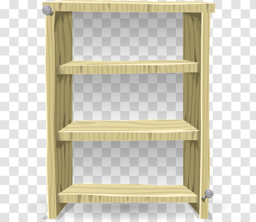 Shelf Bookcase Furniture Table Transparent PNG