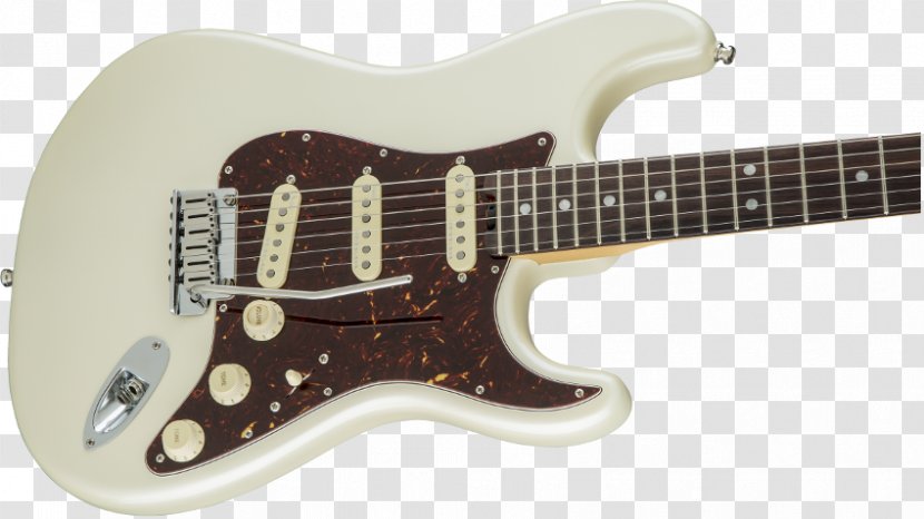 Fender Stratocaster The STRAT American Elite HSS Shawbucker Deluxe Series - Bass Guitar Transparent PNG