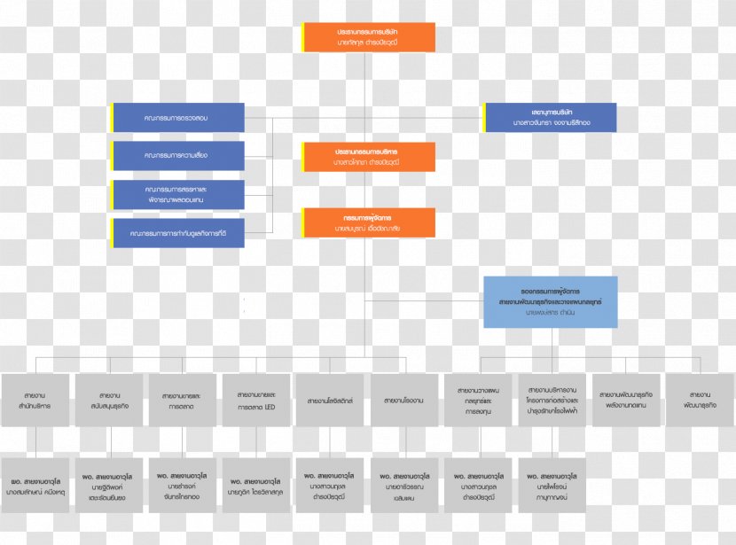 Organizational Chart Diagram Business Development Company - Text Transparent PNG