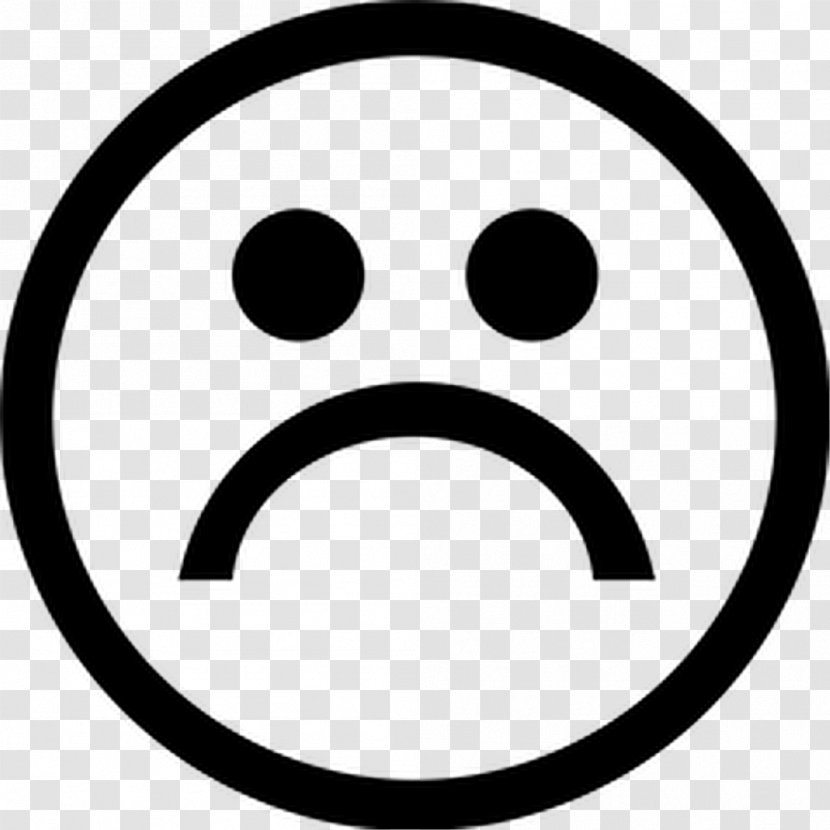 Smiley Sadness Emoticon Face - User Interface Transparent PNG