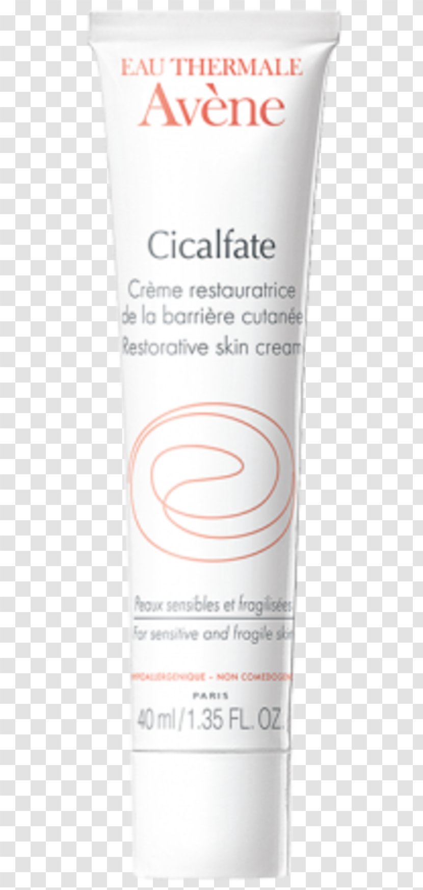 Lotion Avène Cicalfate Restorative Skin Cream Hydrance Optimale Light Hydrating Rich Moisturizer - IC CREAM Transparent PNG