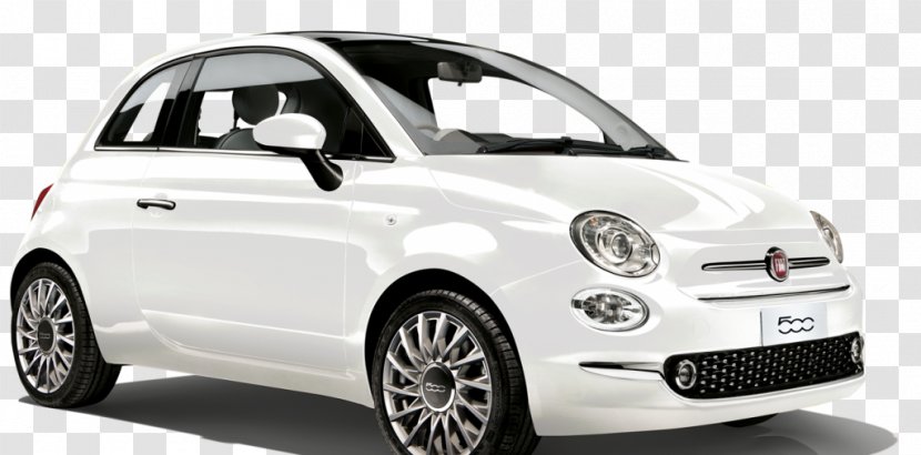 Compact Car Fiat Automobiles 500 - Brand Transparent PNG