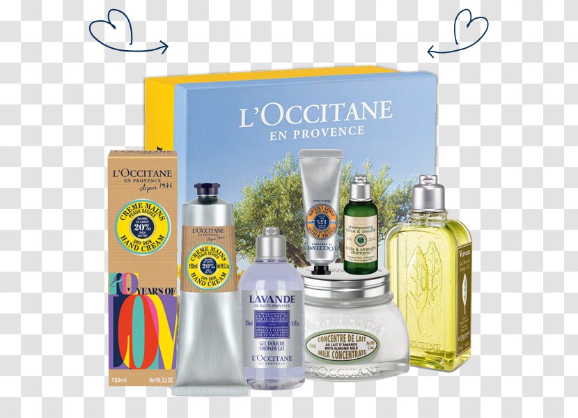 Lotion L'Occitane Shea Butter Hand Cream En Provence Certified Organic* Pure - Perfume Transparent PNG