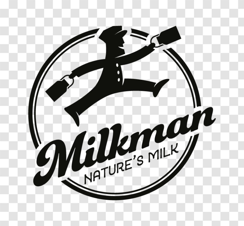 Milkman Logo Ice Cream Pastel - Milk Transparent PNG