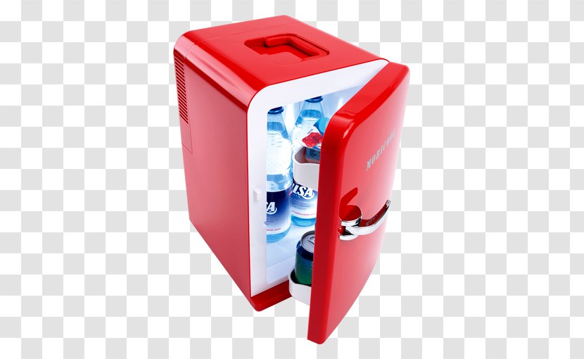 Refrigerator Minibar Refrigeration Cooler 230 Volt-stik - Red - Mini Fridge Transparent PNG