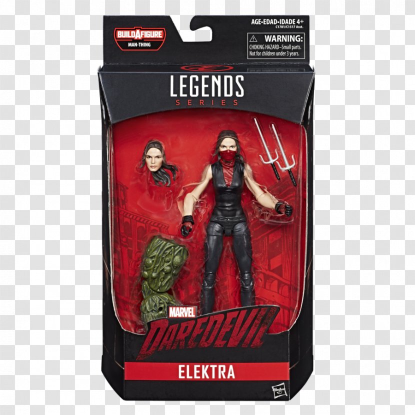 Elektra Man-Thing Thor Bullseye Daredevil - Marvel Toy Transparent PNG