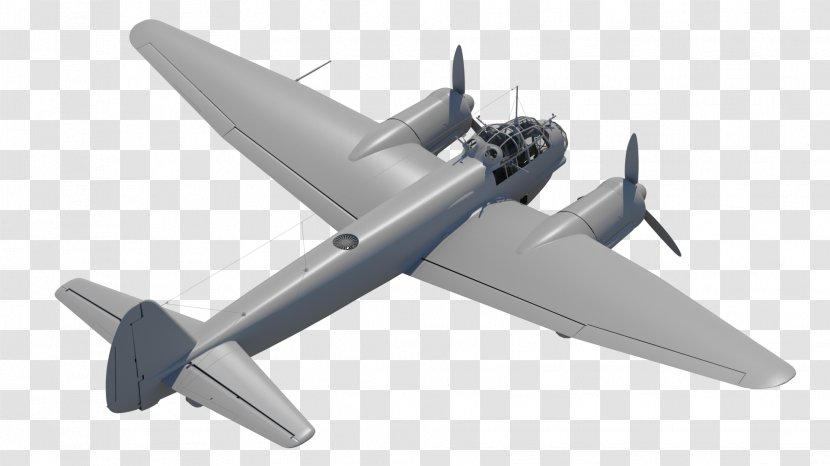 Junkers Ju 88 Airplane Aircraft Torpedo Bomber - Narrowbody Transparent PNG