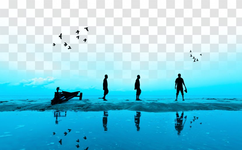 Silhouette Photographer Photography Fukei - Sky - At The Lake Transparent PNG