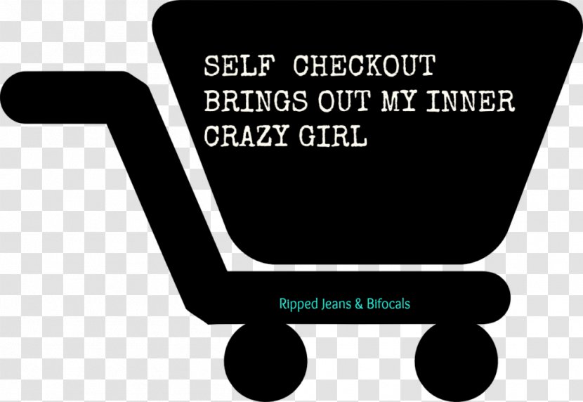 Shopping Cart Retail Business Grocery Store - Black And White Transparent PNG